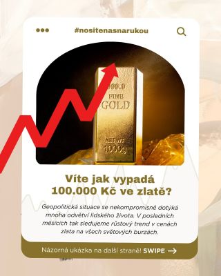 Dnes k nám dorazily zásoby komponent ze 14kt zlata 585. ✨ No teda vážení, musím říct, že je to stále méně muziky za stejné...